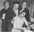 Бракосочетание с Жаком Пилсом в Нью-Юорке. 1952 г.