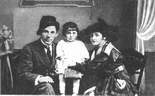 1916 г. Леонид Утесов, дочь Эдит и жена Елена Ленская